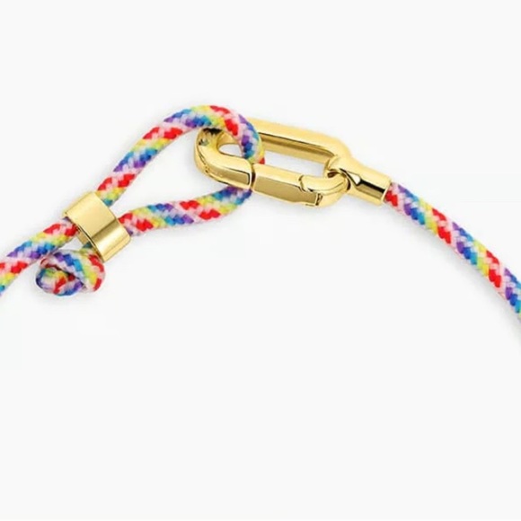 Gorjana Paracord Bracelet Rainbow NWT msrp $58 - Picture 4 of 4